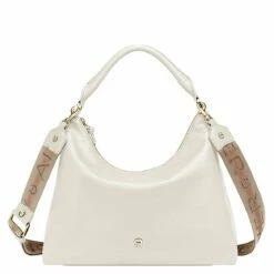 AIGNER Beuteltasche Zita M Pearl White