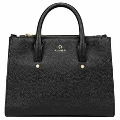 AIGNER Kurzgriff Tasche Ivy M Black