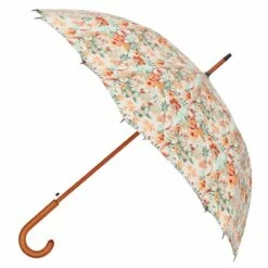 Doppler Stockschirm RS Holzstock AC Lavender Orange