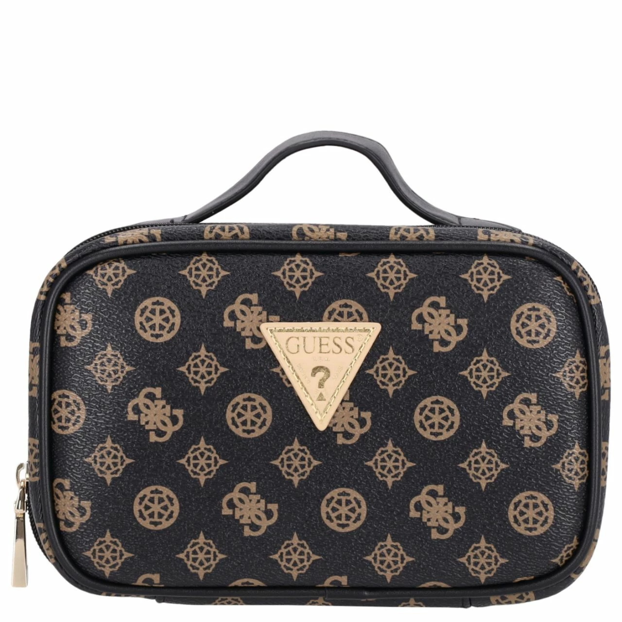 Guess Kulturbeutel Wilder Dual Travel Case Brown 3 Guess Kulturbeutel Wilder Dual Travel Case Brown