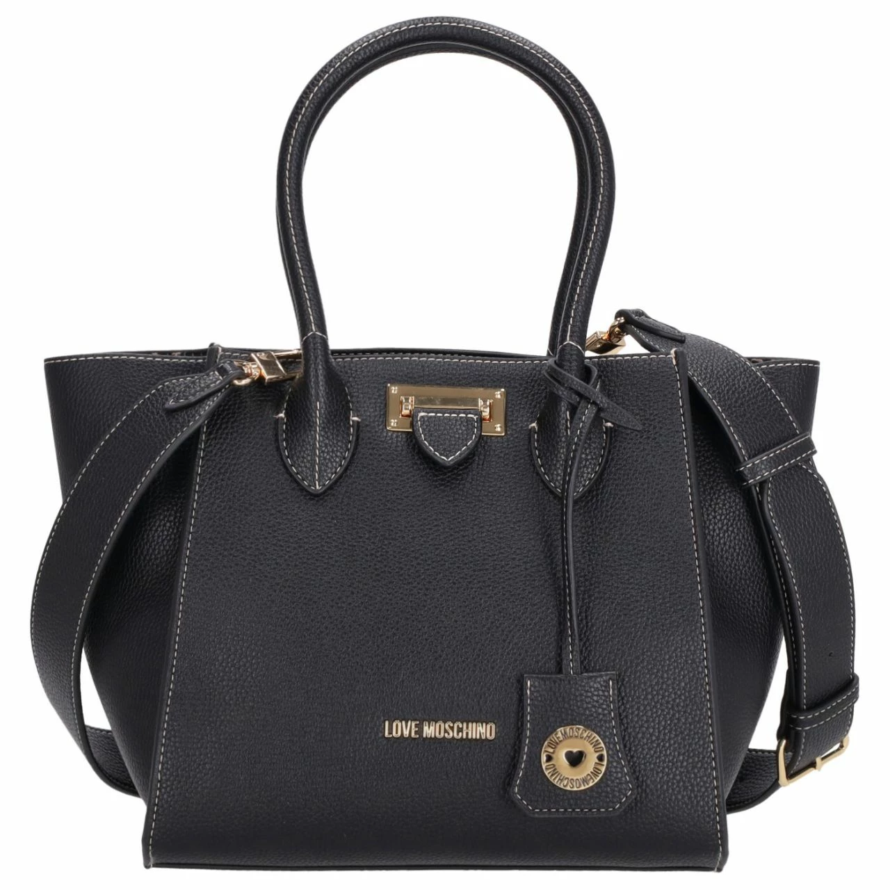 Love Moschino Kurzgriff Tasche Borsa JC4109 Nero 3 Love Moschino Kurzgriff Tasche Borsa JC4109 Nero