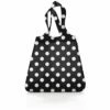 Reisenthel Faltbeutel Mini Maxi Shopper Dots White -Aufbewahrungstasche Geschäft 0 016584c65d37a5d 1280x1280