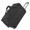 Travelite Reisetasche Mit Rollen Basics 51l Schwarz/blau