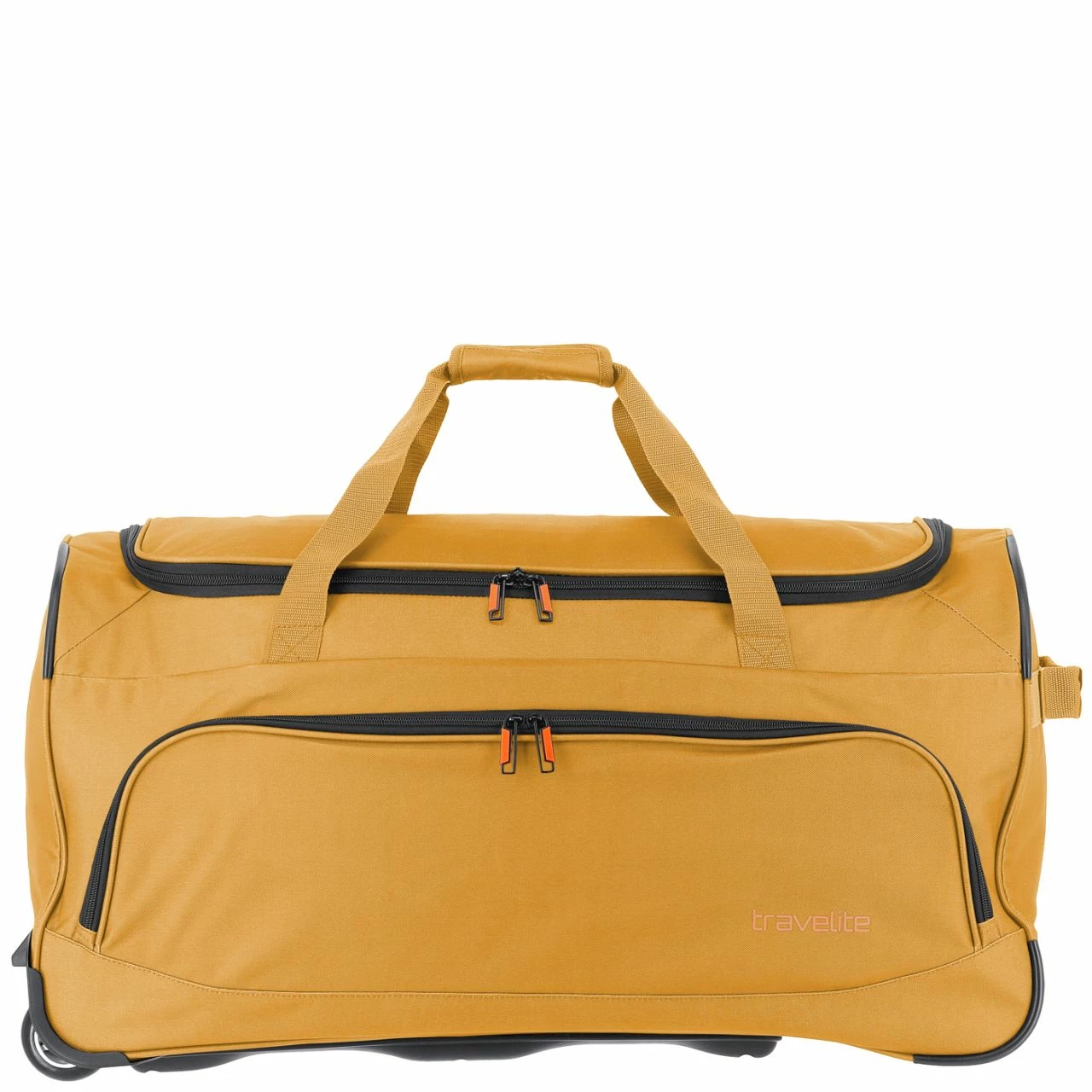 Travelite Reisetasche Mit Rollen Basics Fresh L 89l Gelb 3 Travelite Reisetasche Mit Rollen Basics Fresh L 89l Gelb