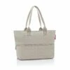 Reisenthel Einkaufsshopper E1 Herringbone Sand -Aufbewahrungstasche Geschäft 0 0165b199741b74f 1280x1280
