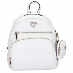 Guess Damenrucksack Power Play Tech Backpack White