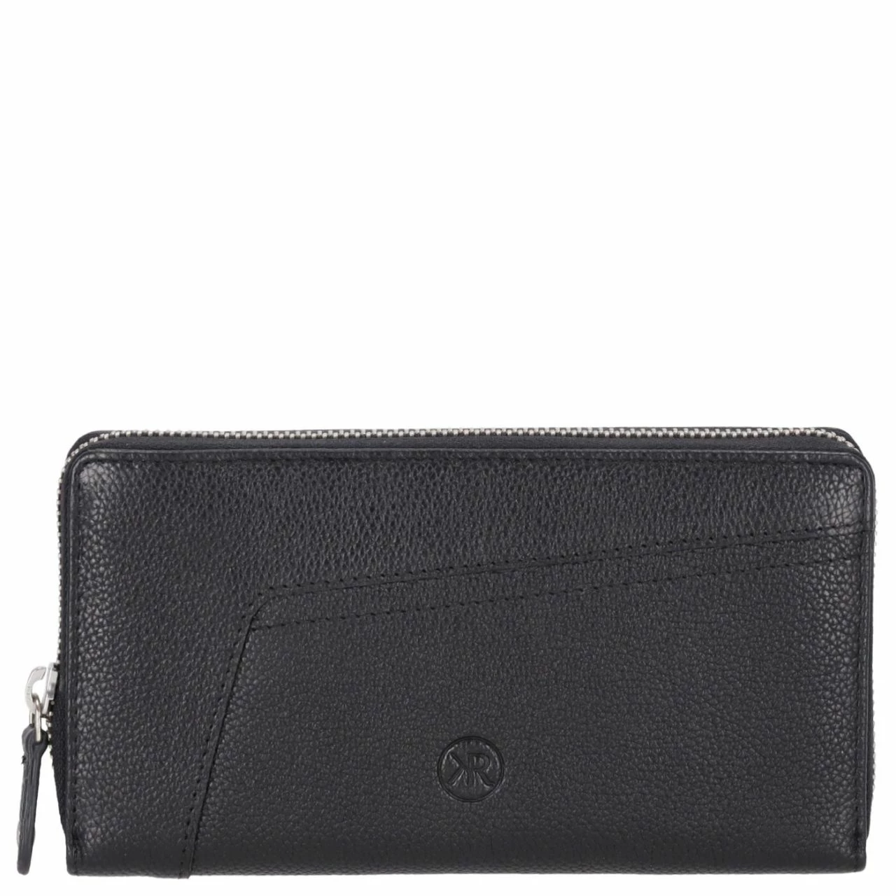 KENORADA Langbörse Damen Euphrat Long Zip Wallet Schwarz 3 KENORADA Langbörse Damen Euphrat Long Zip Wallet Schwarz