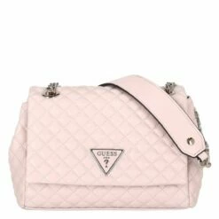 Guess Umhängetasche Rianee Quilt Convertible XBody Flap Pale Pink
