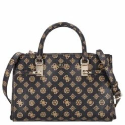 Guess Kurzgriff Tasche Loralee Status Satchel Moccalogo