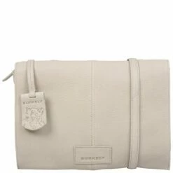 Burkely Umhängetasche Soft Skylar Double Pocket Flap Grey