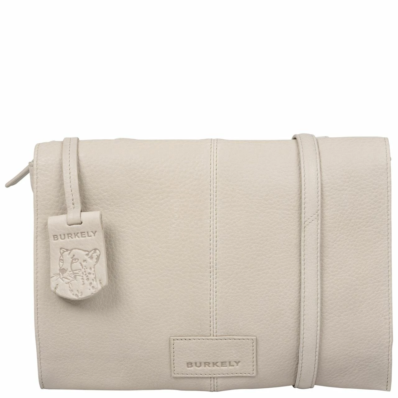 Burkely Umhängetasche Soft Skylar Double Pocket Flap Grey 3 Burkely Umhängetasche Soft Skylar Double Pocket Flap Grey