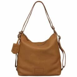 Burkely Damenrucksack Soft Skylar Backpack Hobo Cognac