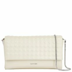 Calvin Klein Umhängetasche Calvin Mini Quilt Mini Crossbody Dark Ecru