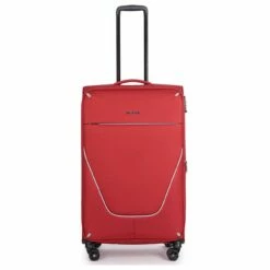 Stratic Reisetrolley Strong 4DR EW TSA Spinner L 78cm Redwine