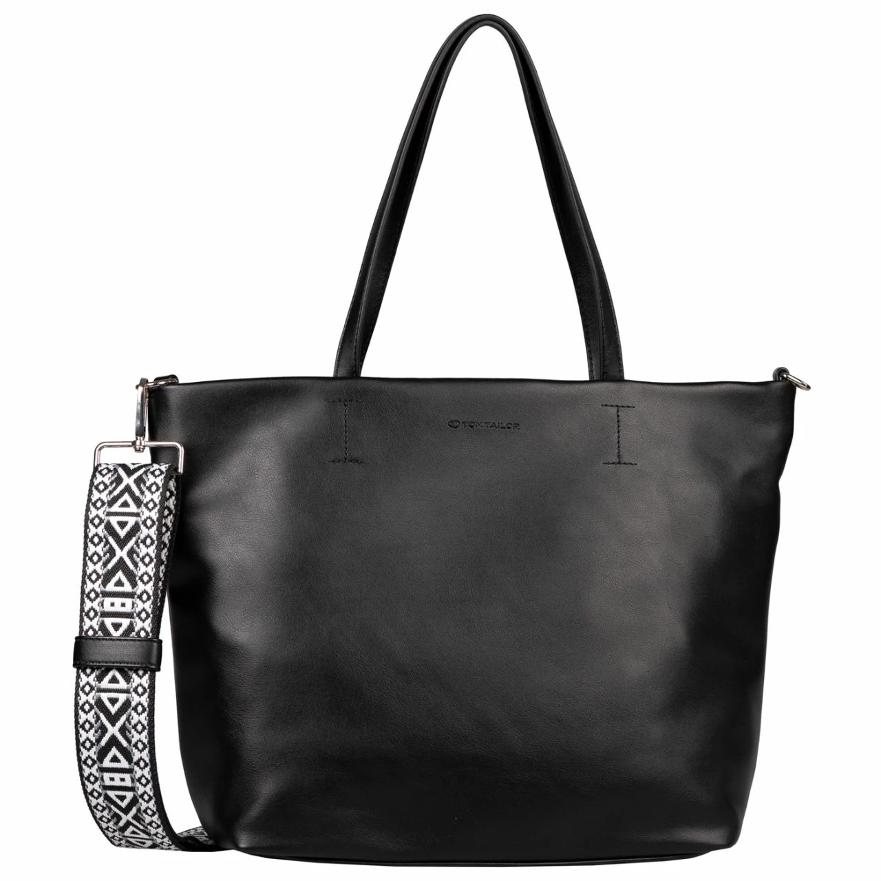 Tom Tailor Shopper Palina Zip Shopper L Black 3 Tom Tailor Shopper Palina Zip Shopper L Black