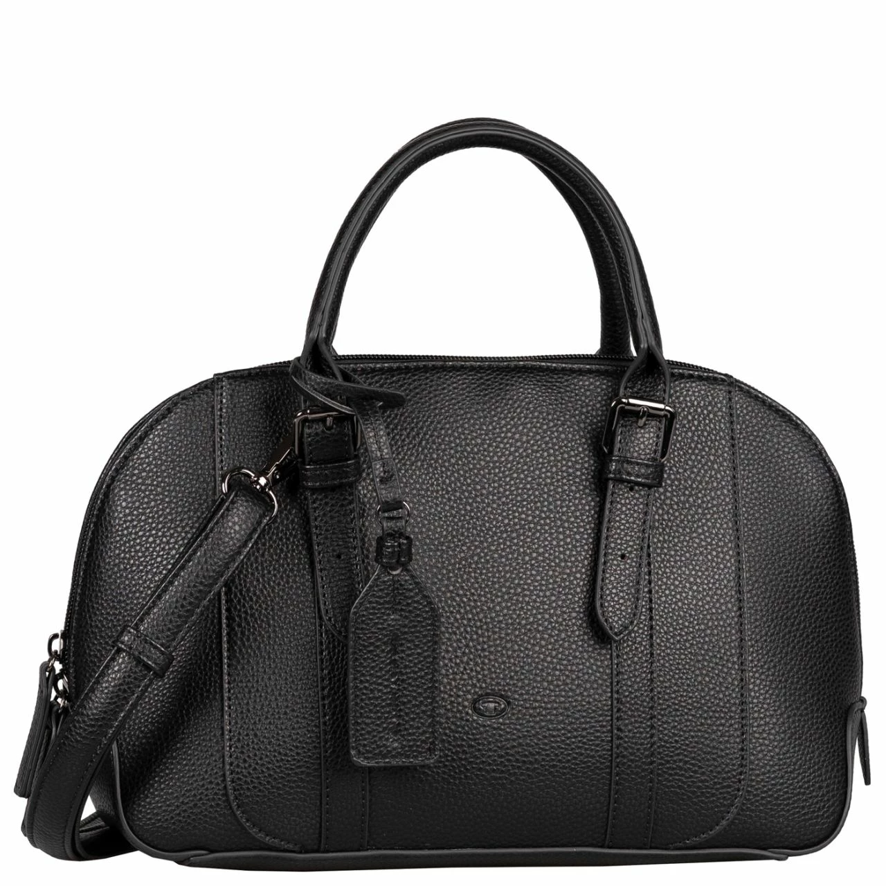 Tom Tailor Kurzgriff Tasche Danielle Bowling Bag Black 3 Tom Tailor Kurzgriff Tasche Danielle Bowling Bag Black