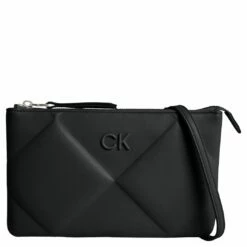 Calvin Klein Umhängetasche RE-Lock Quilt Crossbody Black