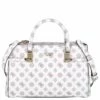 Guess Kurzgriff Tasche Loralee Status Satchel White Logo -Aufbewahrungstasche Geschäft 0 0165f2318f7856d 1280x1280