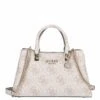 Guess Kurzgriff Tasche Eliette Logo Girlfriend Satchel Dove Logo -Aufbewahrungstasche Geschäft 0 0165f8c7ea8f714 1280x1280