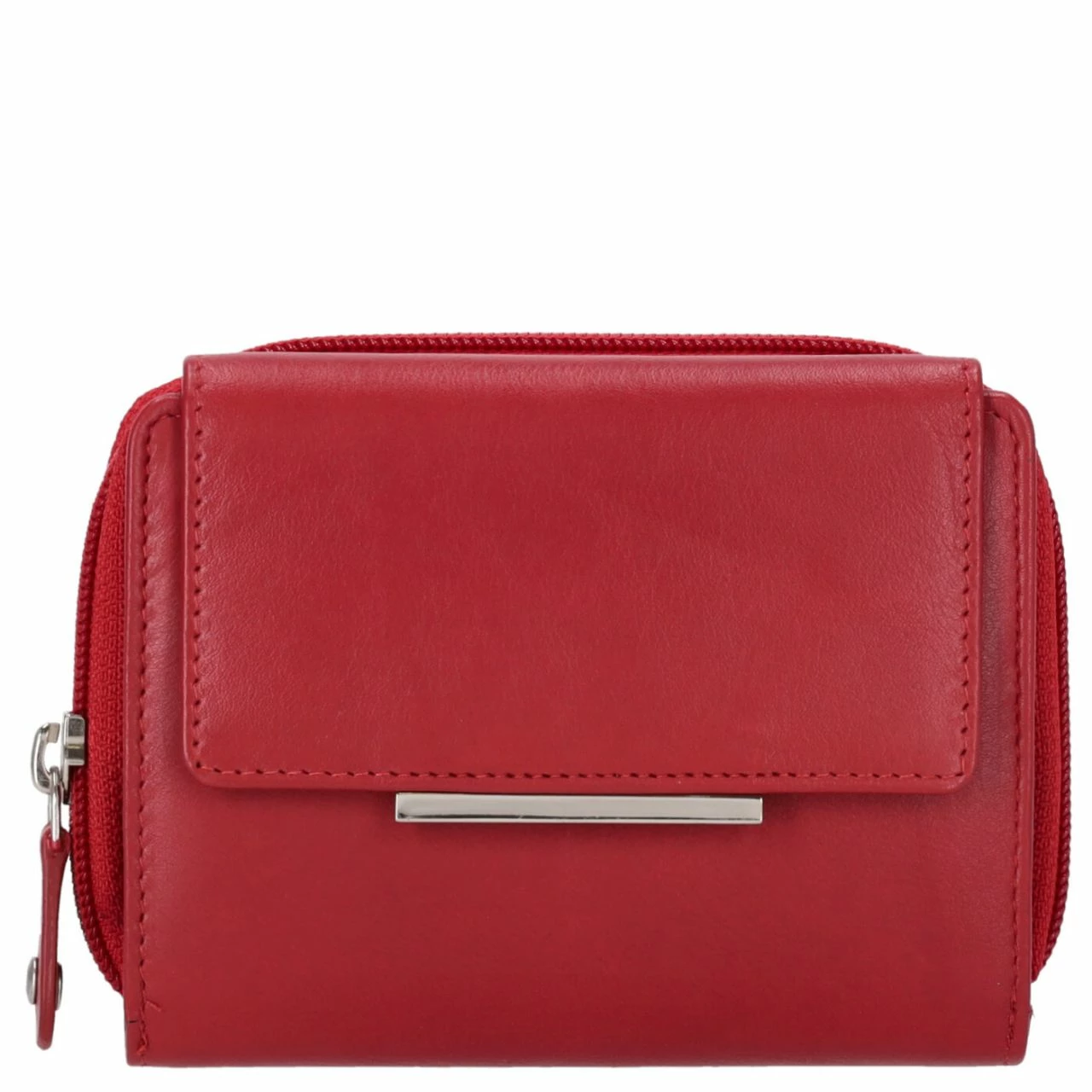 KENORADA Hochkantbörse Damen Iguacu Flap Zip Wallet M Rot 3 KENORADA Hochkantbörse Damen Iguacu Flap Zip Wallet M Rot