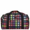 KENORADA Reisetasche Rainbow Duffle L 59l Muticolorcheck KR -Aufbewahrungstasche Geschäft 0 01 neu 3264794bd79cc43 1280x1280