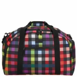 KENORADA Reisetasche Rainbow Duffle M 40l Muticolorcheck KR