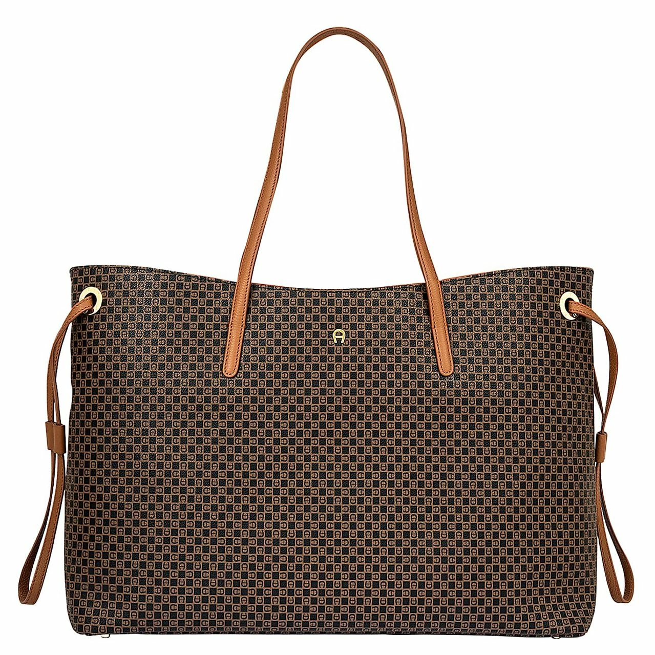 AIGNER Shopper Carry All L Dadino Cognac Brown 3 AIGNER Shopper Carry All L Dadino Cognac Brown