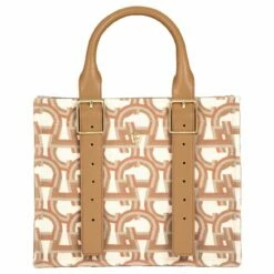 AIGNER Kurzgriff Tasche Jolene M Maple Brown