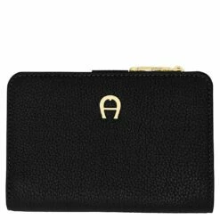 AIGNER Hochkantbörse Damen Zita Black