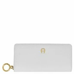 AIGNER Langbörse Damen Zita Spectre Grey