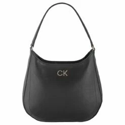 Calvin Klein Beuteltasche Re-Lock Hobo Ck Black