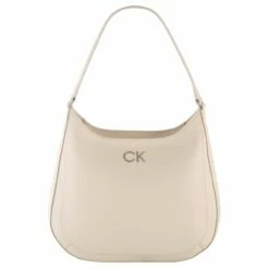 Calvin Klein Beuteltasche Re-Lock Hobo Sand