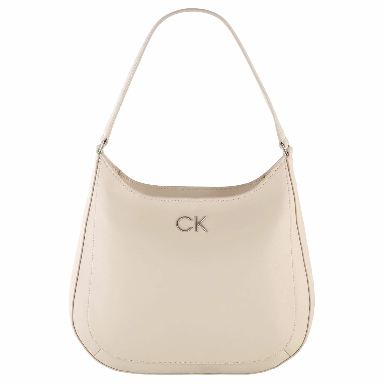 Calvin Klein Beuteltasche Re-Lock Hobo Sand 3 Calvin Klein Beuteltasche Re-Lock Hobo Sand