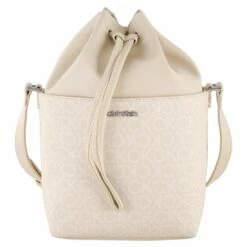 Calvin Klein Beuteltasche Bucket Bag SM Mono Sand Mono