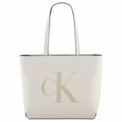 Calvin Klein Jeans Shopper Sculpted 29 Mono Eggshell