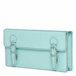 CEEVEE Leather Clutch Catchall Night Azure