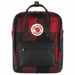 FJÄLLRÄVEN Fjällräven Rucksack Kanken Re-Wool 16l Red-black
