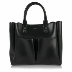 Inyati Kurzgriff Tasche Frisa Black Silver