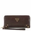 Guess Langbörse Damen Amantea SLG Large Zip Around Chocolate -Aufbewahrungstasche Geschäft 0 01 neu 3642e75e423072 1280x1280