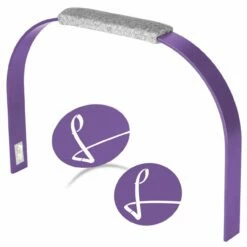 LIEBLINGSKORB Bügelset Silver Grey/perlviolett