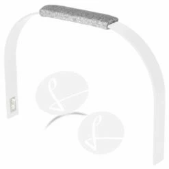 LIEBLINGSKORB Bügelset Silver Grey/reinweiß