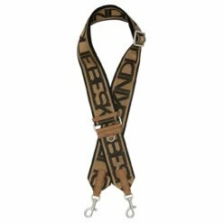 Liebeskind Berlin Schulterriemen Fancy Strap Logo Webbing Zimt