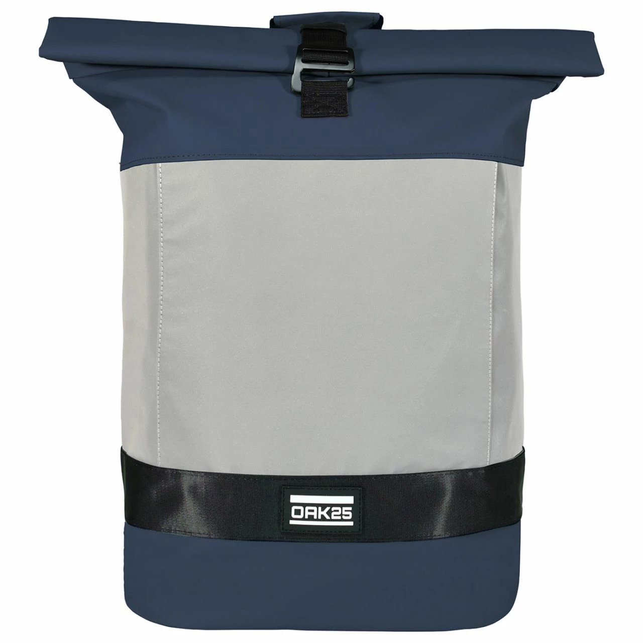 OAK25 Rucksack Reflective Rolltop 22l Navy/blau + Silber 3 OAK25 Rucksack Reflective Rolltop 22l Navy/blau + Silber