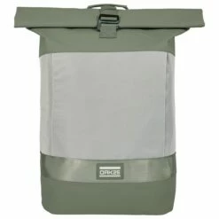 OAK25 Rucksack Reflective Rolltop 22l Oliv/salbei + Silber