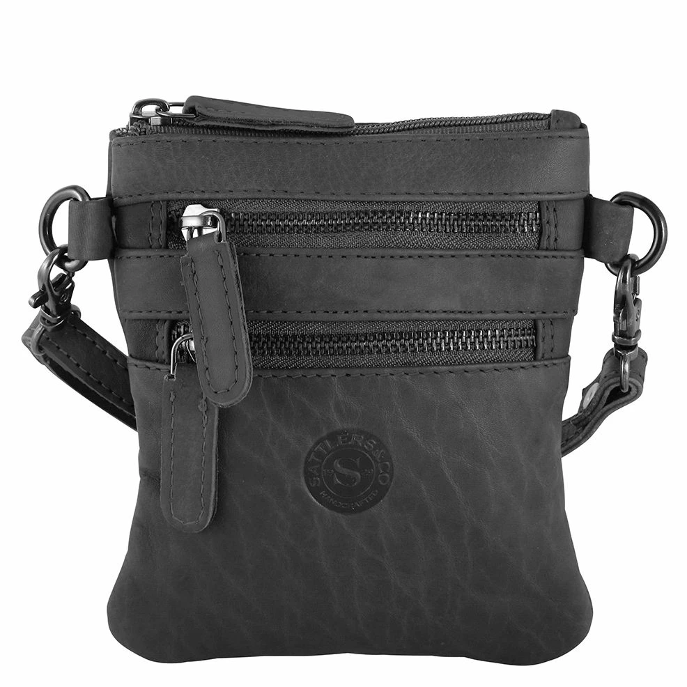 Sattlers & Co. Umhängetasche The Barn Mahkah Black 3 Sattlers & Co. Umhängetasche The Barn Mahkah Black