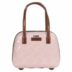 STRATIC Kosmetikkoffer Leather & More Beautycase Rose