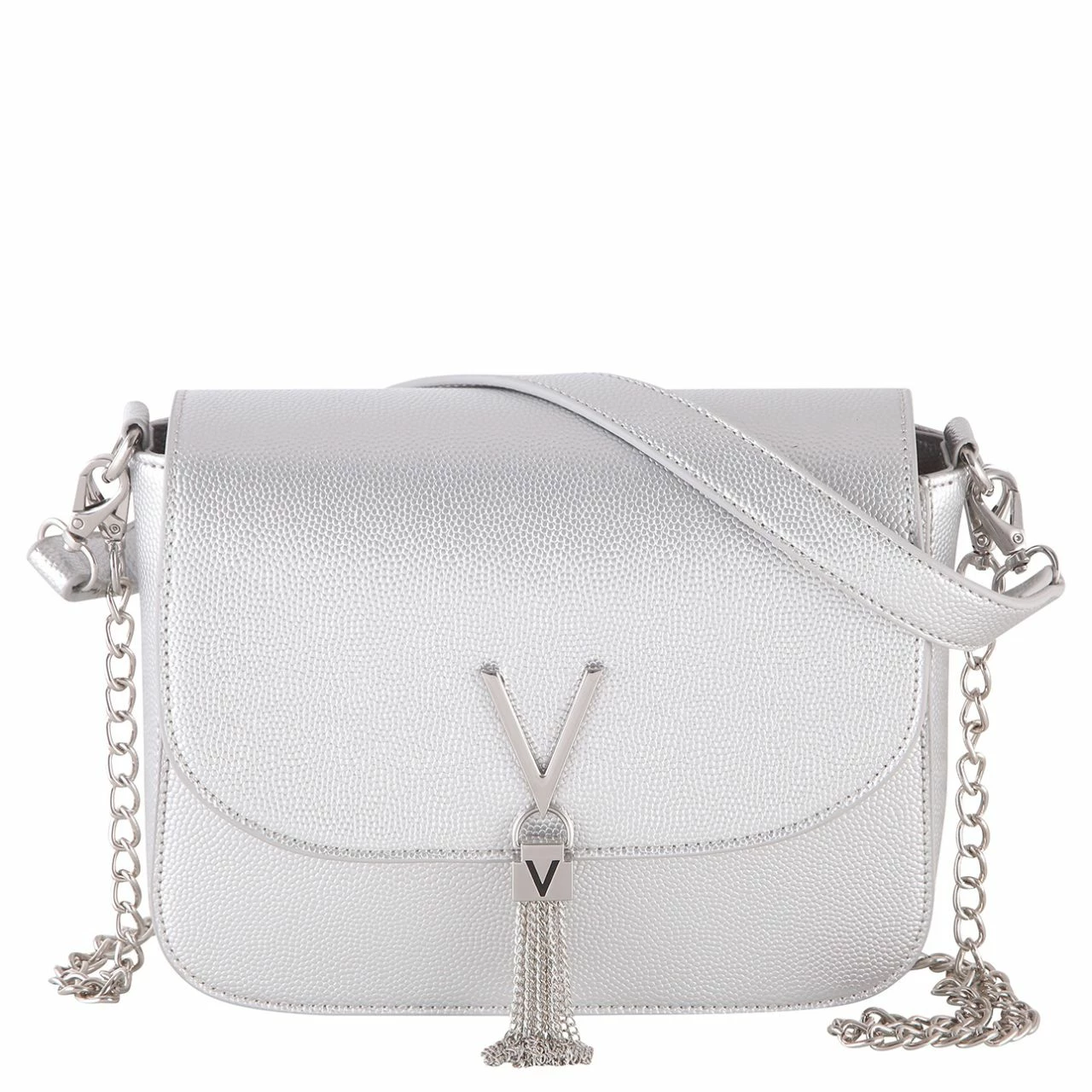 Valentino Kurzgriff Tasche Divina 1R404G Argento 3 Valentino Kurzgriff Tasche Divina 1R404G Argento