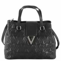 Valentino Kurzgriff Tasche Paladin Nero