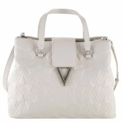Valentino Kurzgriff Tasche Paladin Ecru