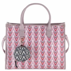 Valentino Shopper Tonic Rosa/multi